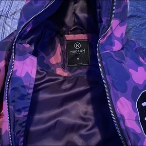 Hudson bape puffer jacket